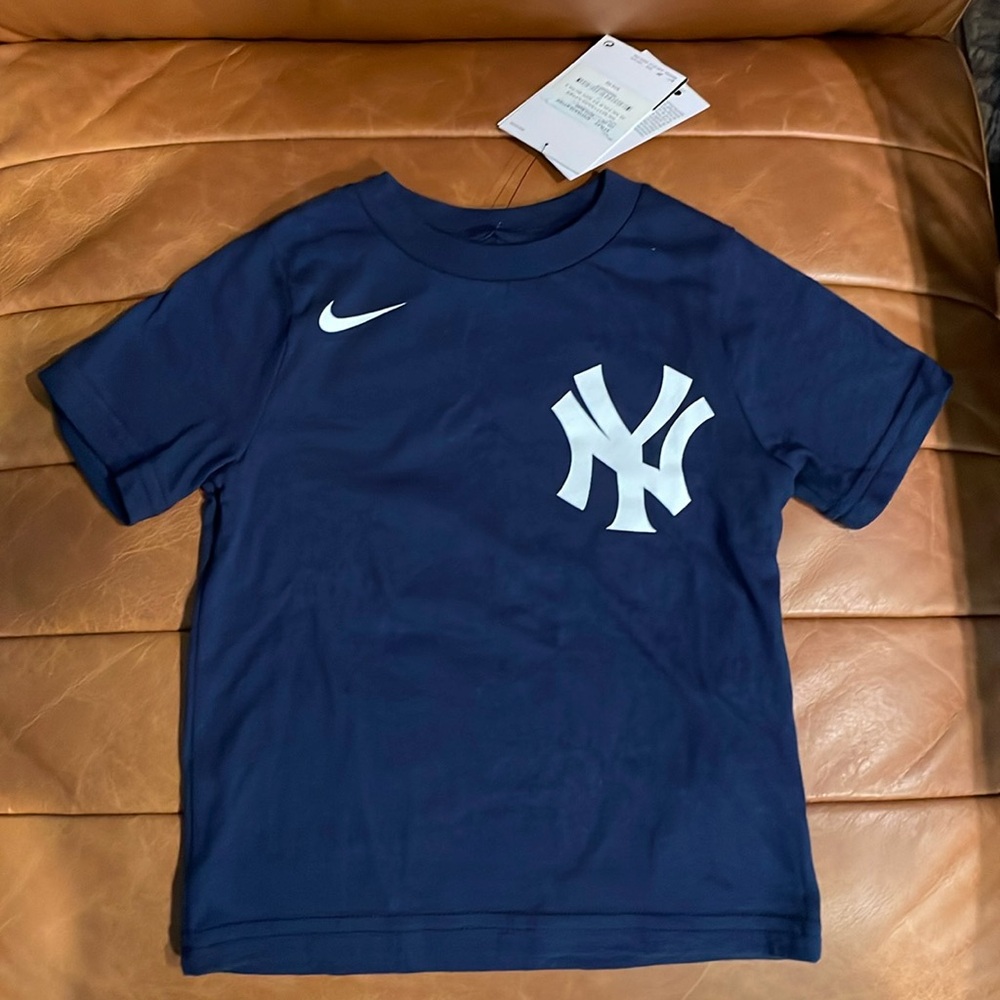 NWT The Nike Tee Navy Yankees Ruth T-shirt